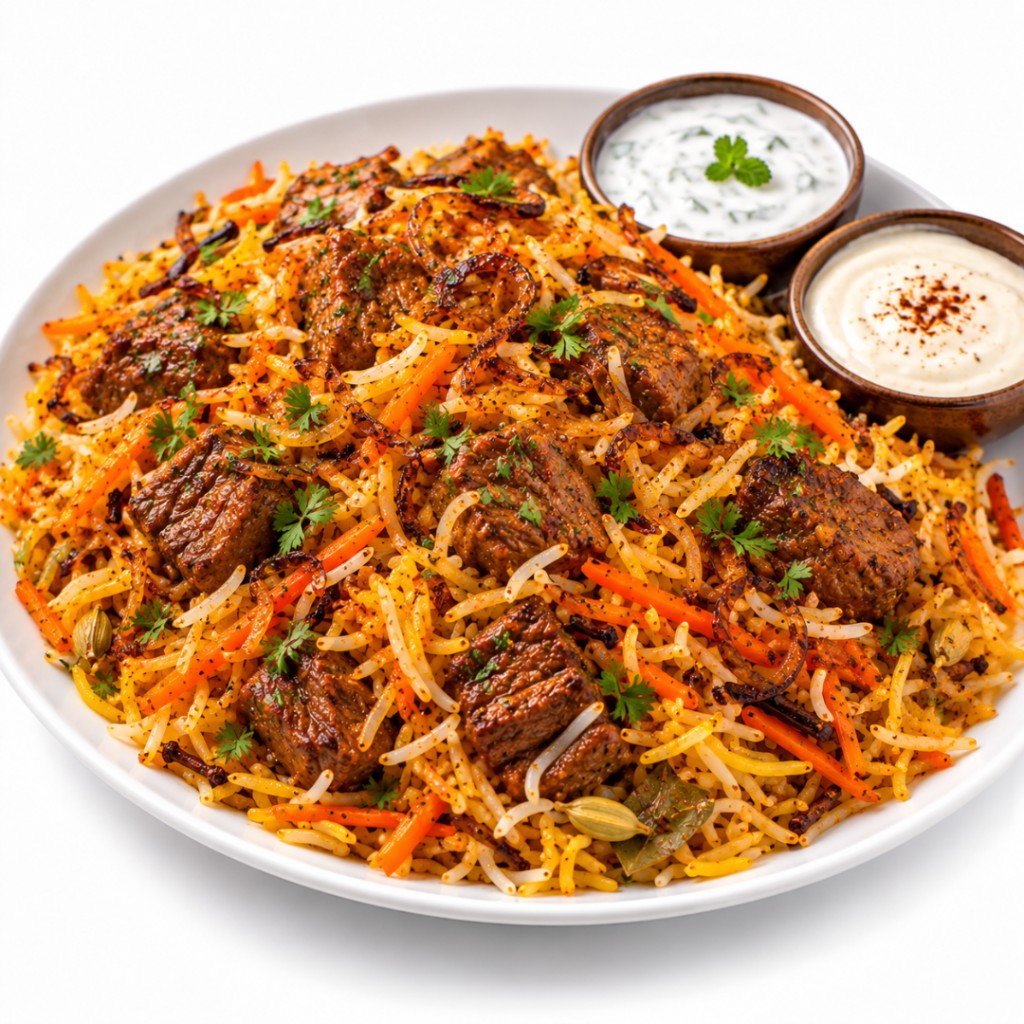 برياني لحم
